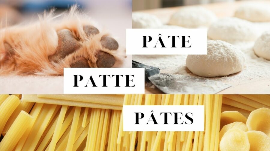 How to Pronounce Patte Pâte Pâtes in French?
