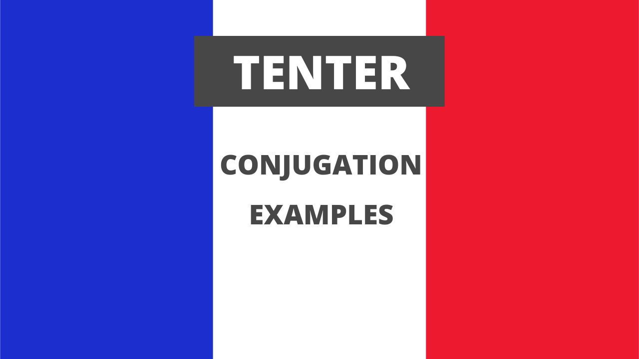 Conjugation of tenter