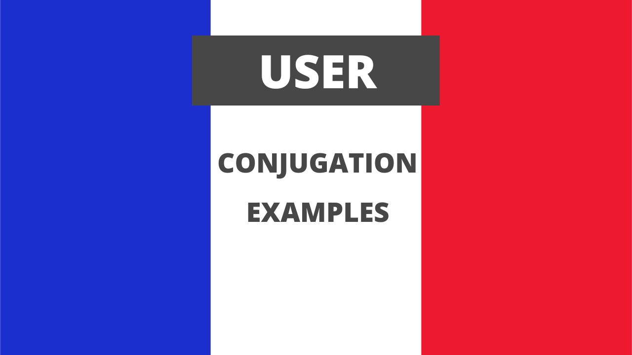 Conjugation of user