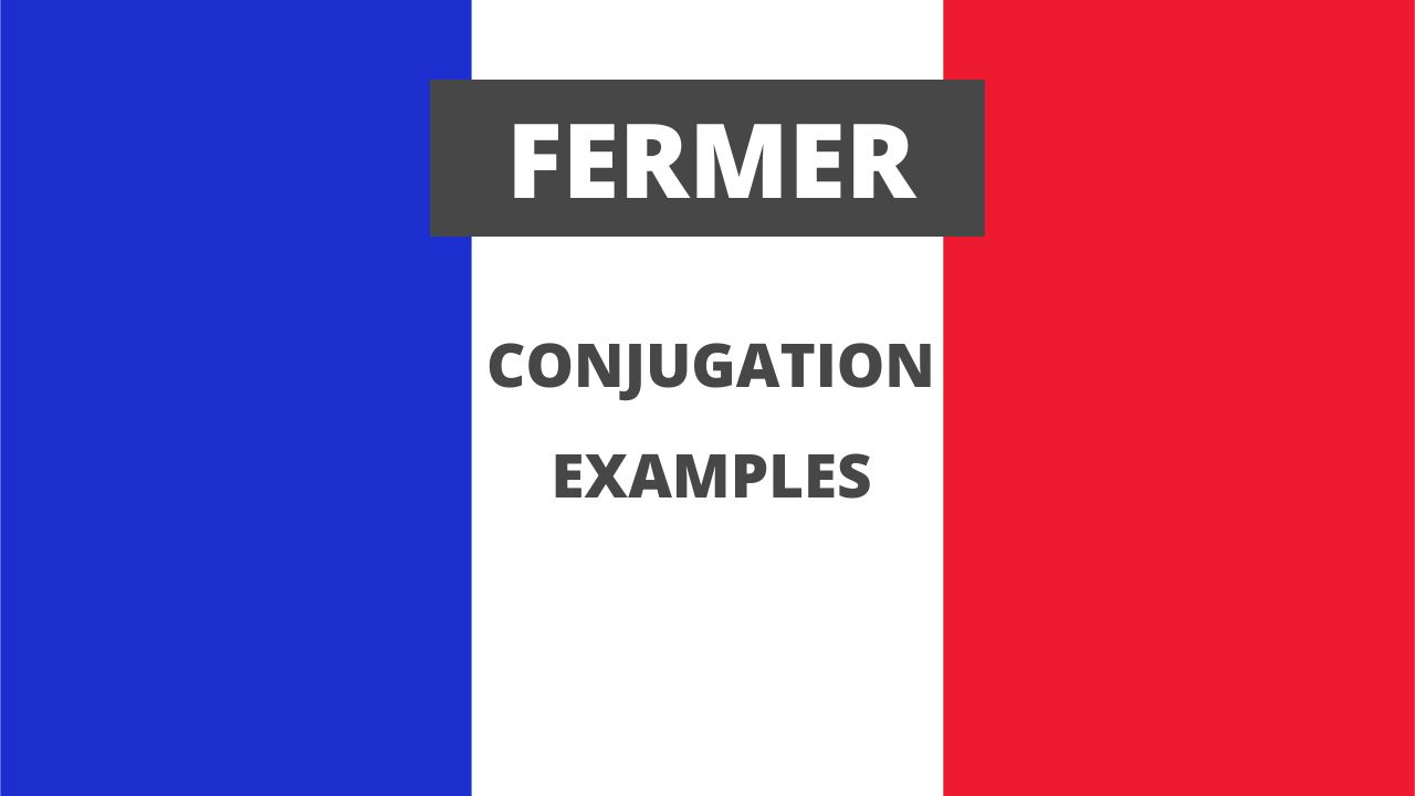 Conjugation of fermer