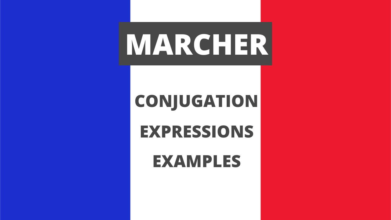 conjugation of marcher