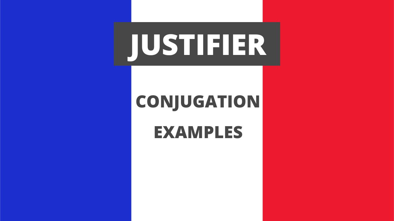 Conjugation of Justifier
