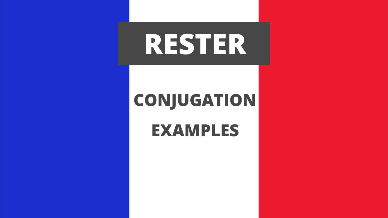 Conjugation of rester