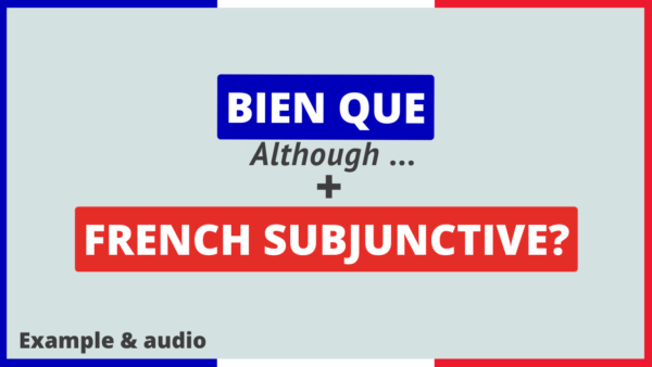 BIEN QUE IN A SENTENCE visual data 8