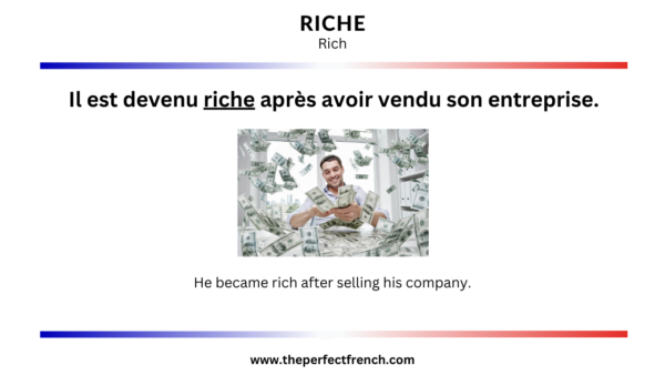 French Word of the Day - Riche (Rich) - French Online Language Courses ...