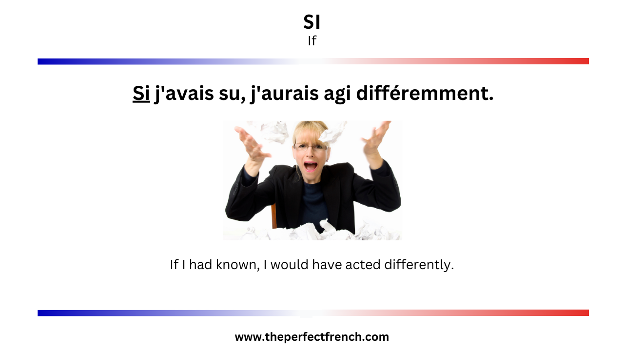 French Word of the Day - Si (If) - French Online Language Courses | The ...
