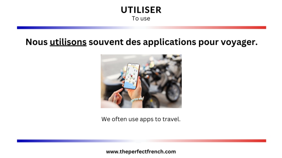 Utiliser Use French Word of the Day - Utiliser (To Use) - French Online Language ...