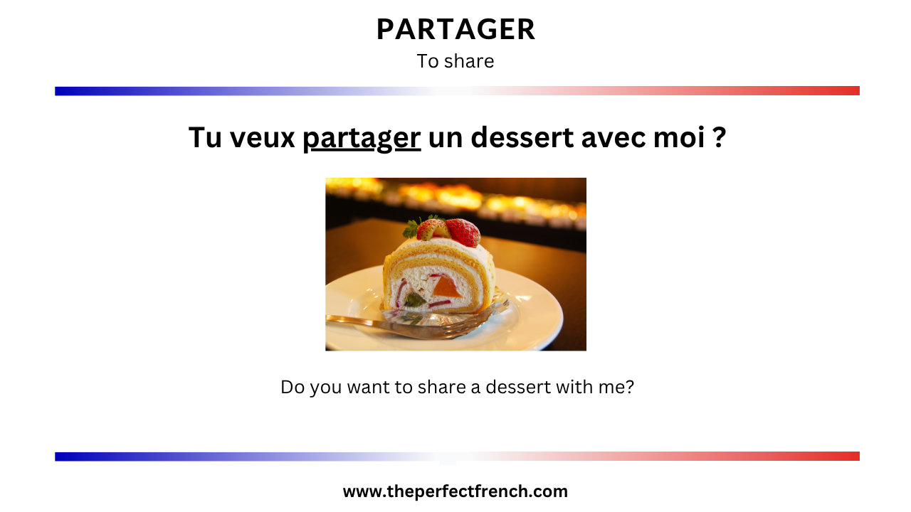 Partagent French Word of the Day - Partager (To Share) - French Online Language ...
