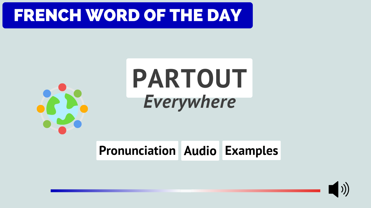 French Blog Examples French Word of the Day - Partout (Everywhere)