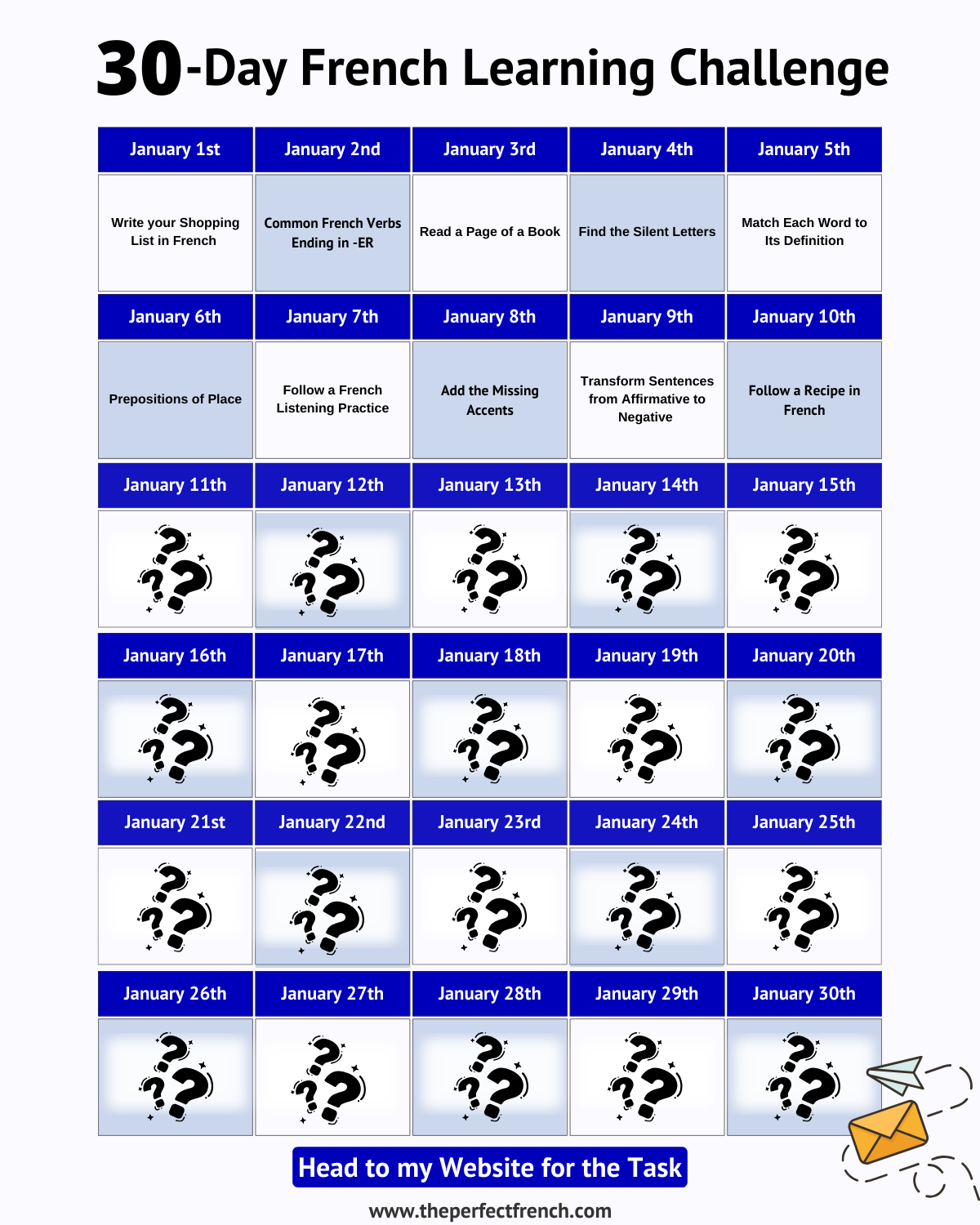 The 2026 Perfect French Challenge - Day 11 - French Speaking Practice ...