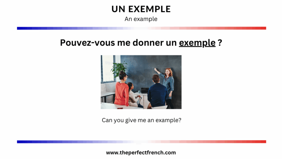 En Offre Un Example French Word of the Day - Un exemple (An Example)