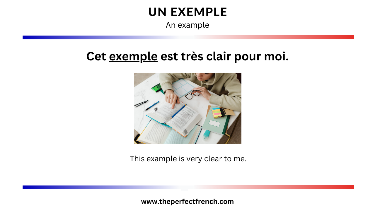 French Word Of The Day Un Exemple An Example french-word-of-the-day-un-exemple-an-example