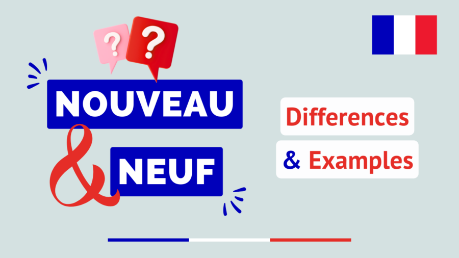 French Word of the Day - Nouveau - Nouvelle (New) - French Online ...