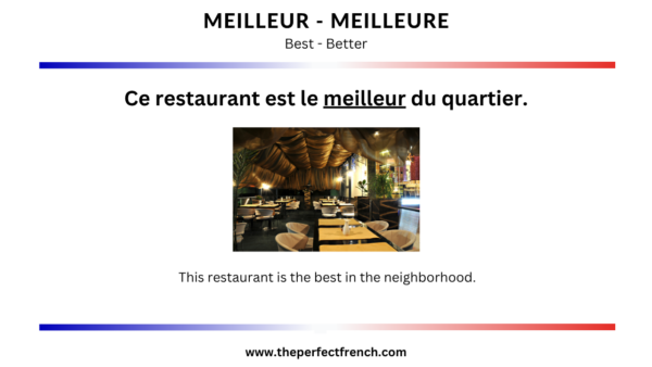 Best In French French Word of the Day - Meilleur - Meilleure (Best/Better)