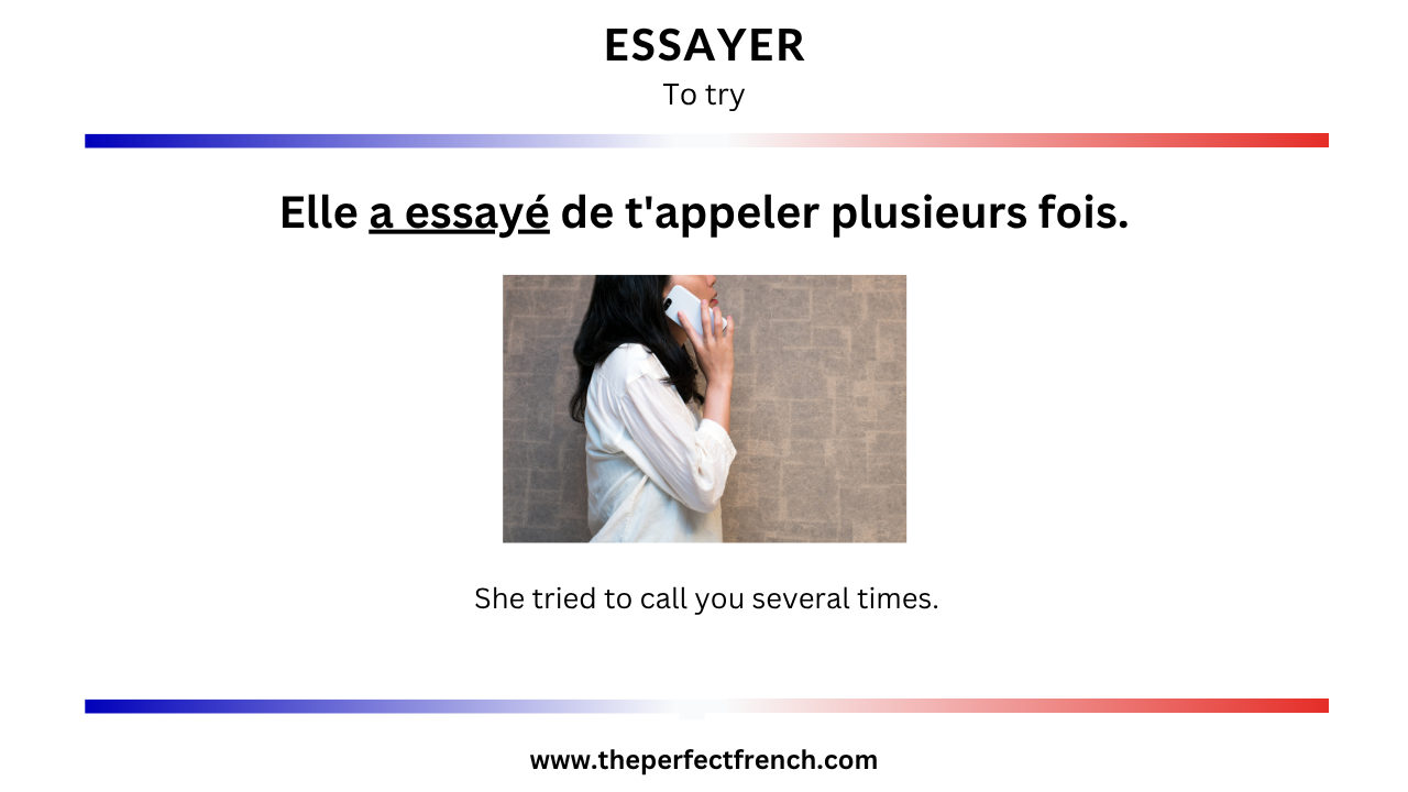 French Word of the Day - Essayer (To Try)