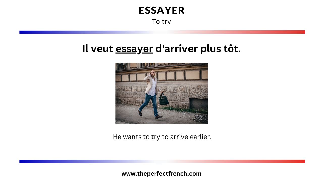 French Word of the Day - Essayer (To Try)